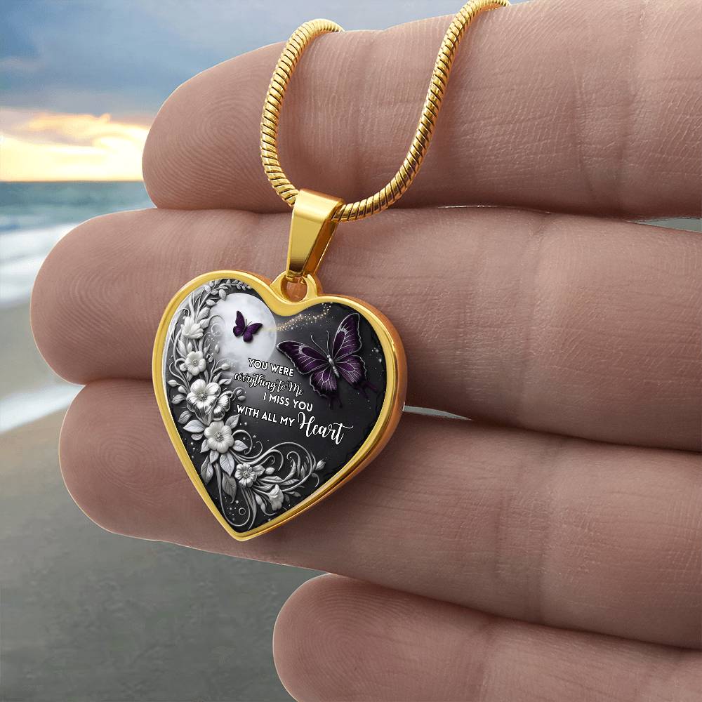 I Miss You With All My Heart Necklace ShineOn Fulfillment