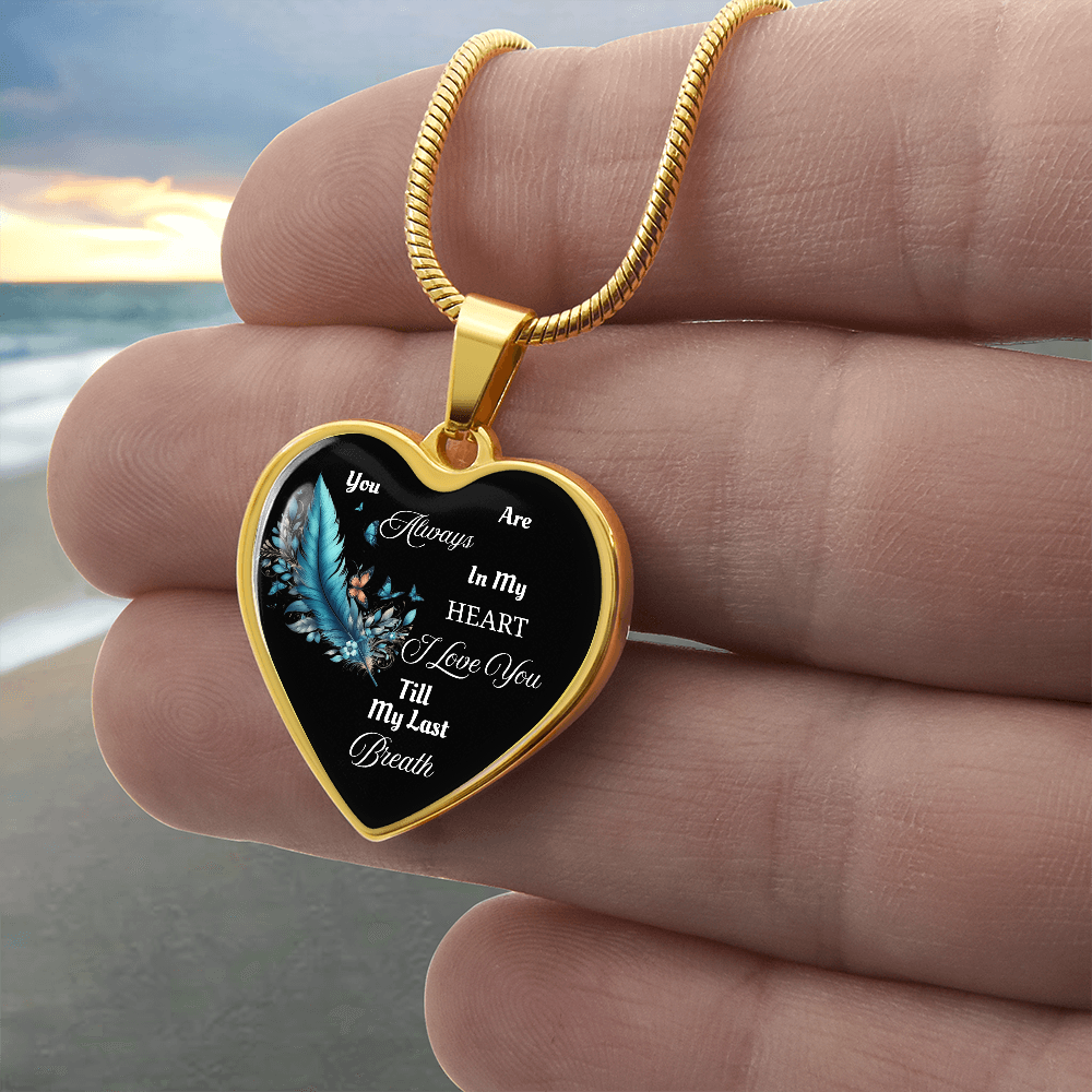 Luxury Heart Necklace - Always in My Heart