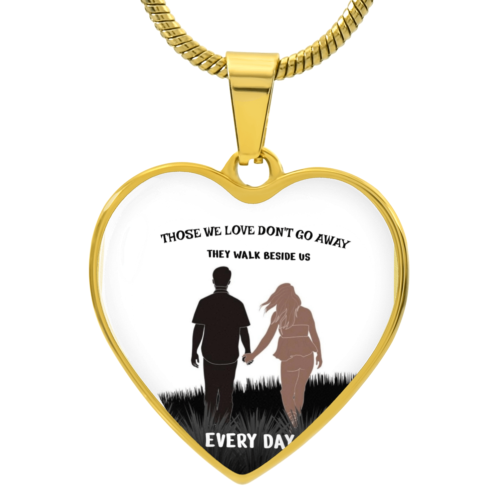 Luxury Heart Necklace - Those We Love Memorial