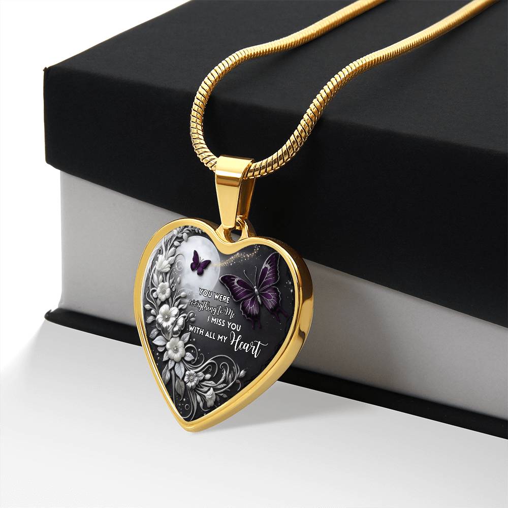 I Miss You With All My Heart Necklace ShineOn Fulfillment