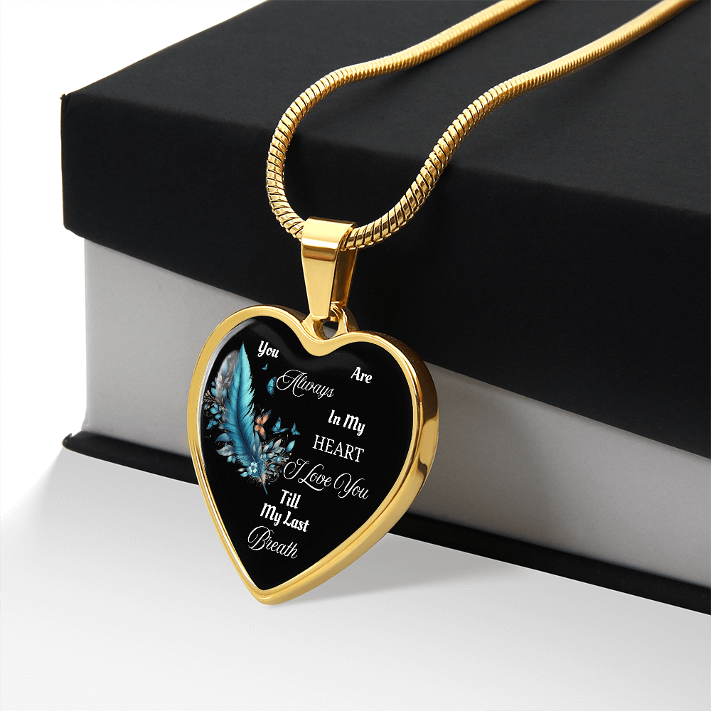 Luxury Heart Necklace - Always in My Heart