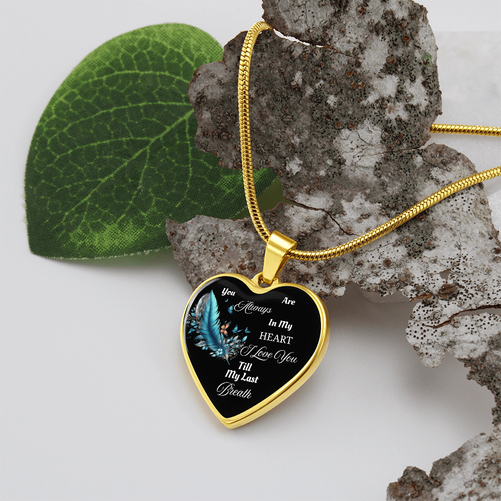Luxury Heart Necklace - Always in My Heart