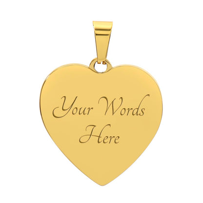 Personalized Memorial Photo Heart Necklace, Husband Loss Remembrance Gift, Custom Sympathy Jewelry, In Loving Memory Keepsake