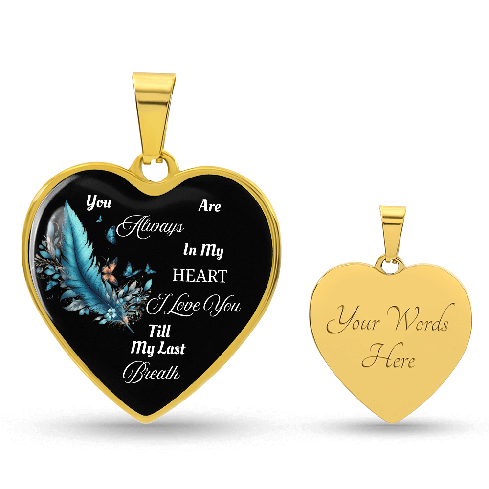 Luxury Heart Necklace - Always in My Heart