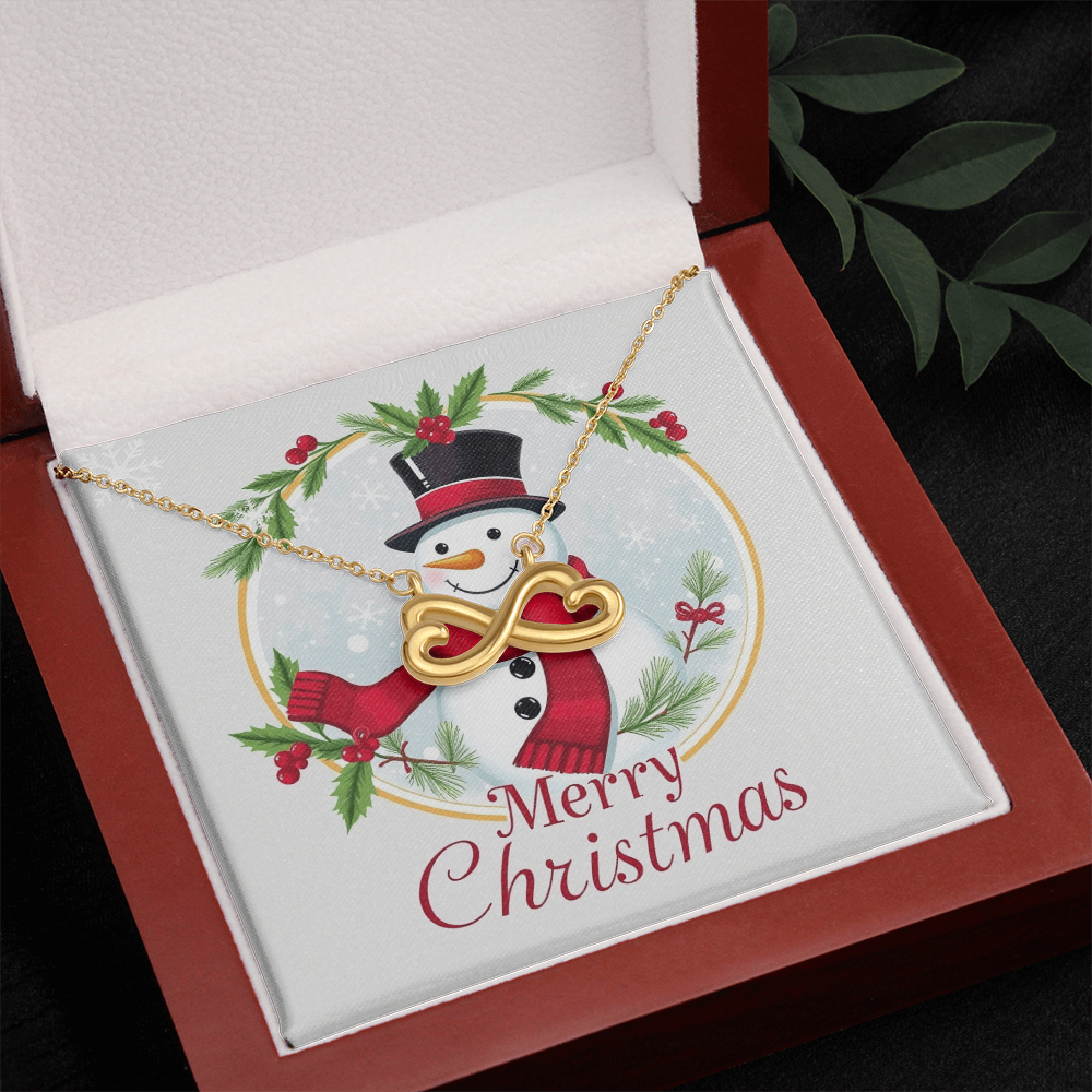 Endless Love Necklace Merry Christmas by ShineOn Fulfillment