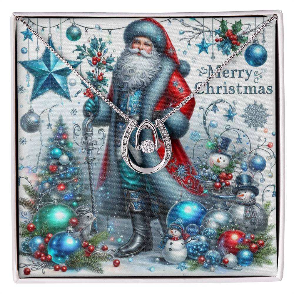 Lucky In Love Necklace – Merry Christmas Jewelry Gift | Holiday Necklace for Women by ShineOn Fulfillment