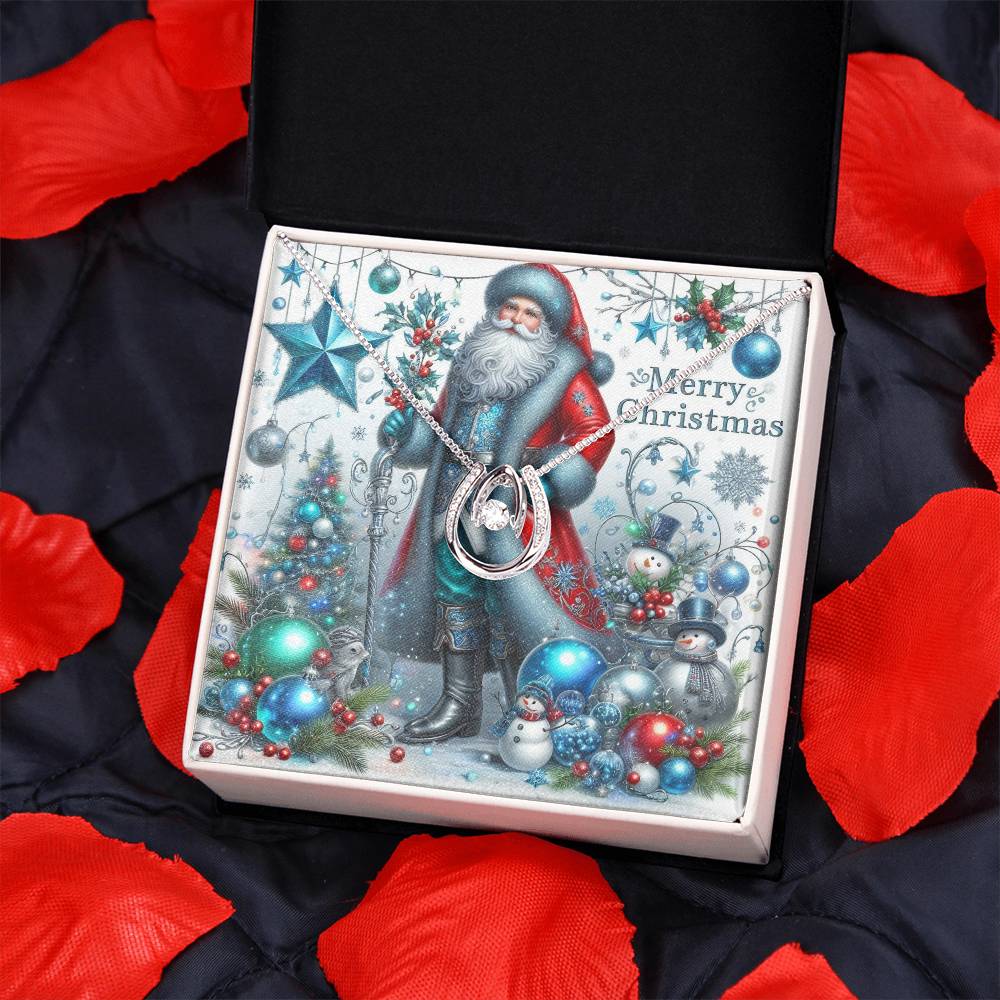 Lucky In Love Necklace – Merry Christmas Jewelry Gift | Holiday Necklace for Women by ShineOn Fulfillment