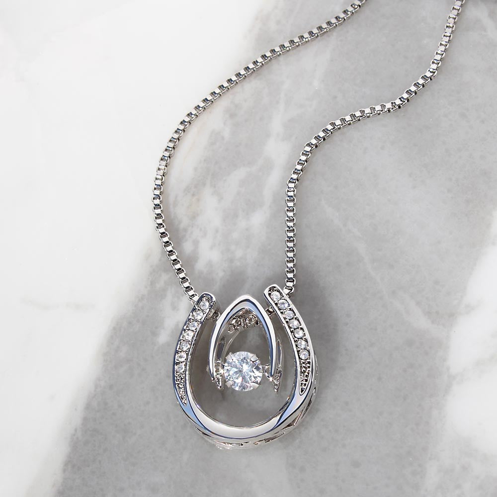 To My Sister Good Luck Necklace ShineOn Fulfillment