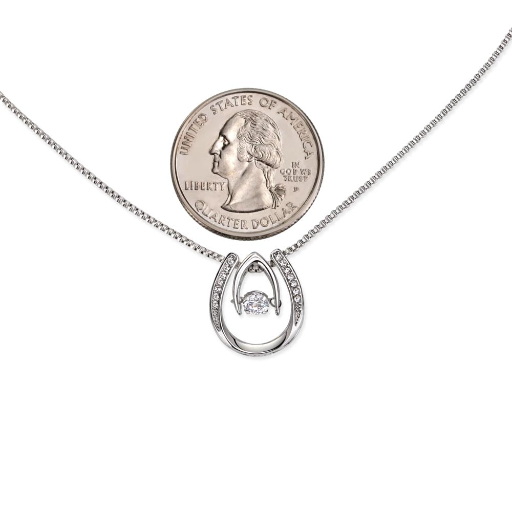 To My Sister Good Luck Necklace ShineOn Fulfillment