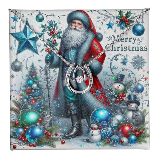 Lucky In Love Necklace – Merry Christmas Jewelry Gift | Holiday Necklace for Women by ShineOn Fulfillment