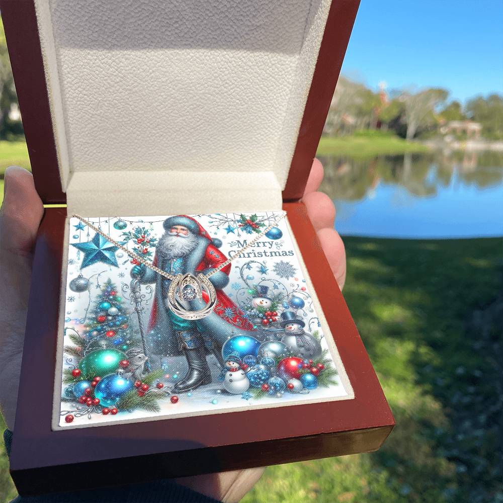 Lucky In Love Necklace – Merry Christmas Jewelry Gift | Holiday Necklace for Women by ShineOn Fulfillment