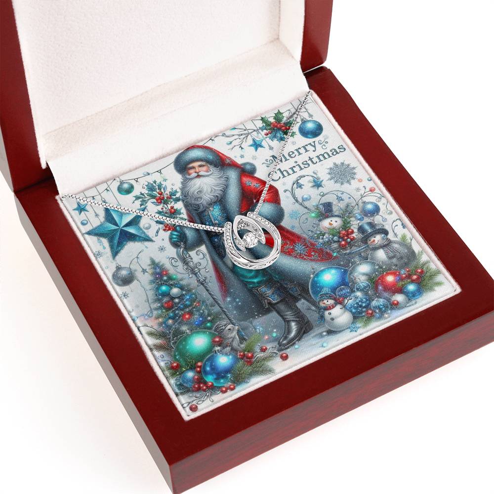 Lucky In Love Necklace – Merry Christmas Jewelry Gift | Holiday Necklace for Women by ShineOn Fulfillment