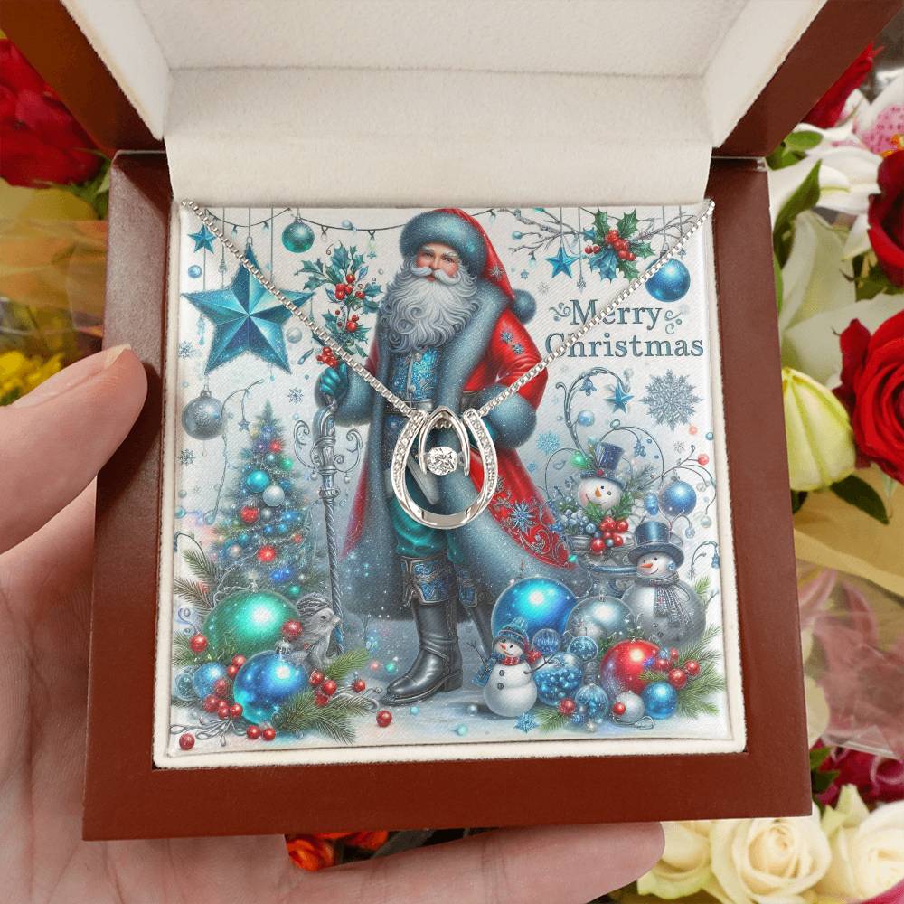 Lucky In Love Necklace – Merry Christmas Jewelry Gift | Holiday Necklace for Women by ShineOn Fulfillment