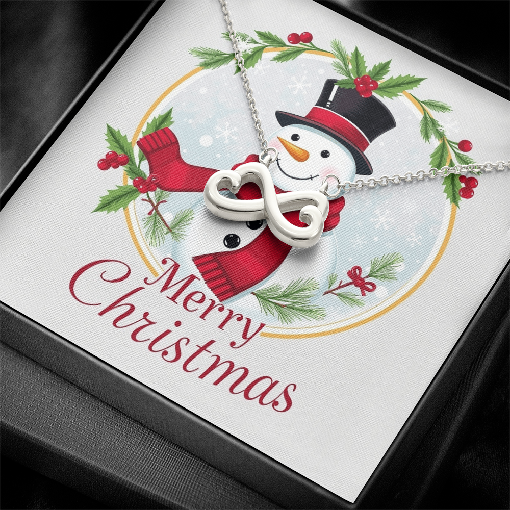 Endless Love Necklace Merry Christmas by ShineOn Fulfillment