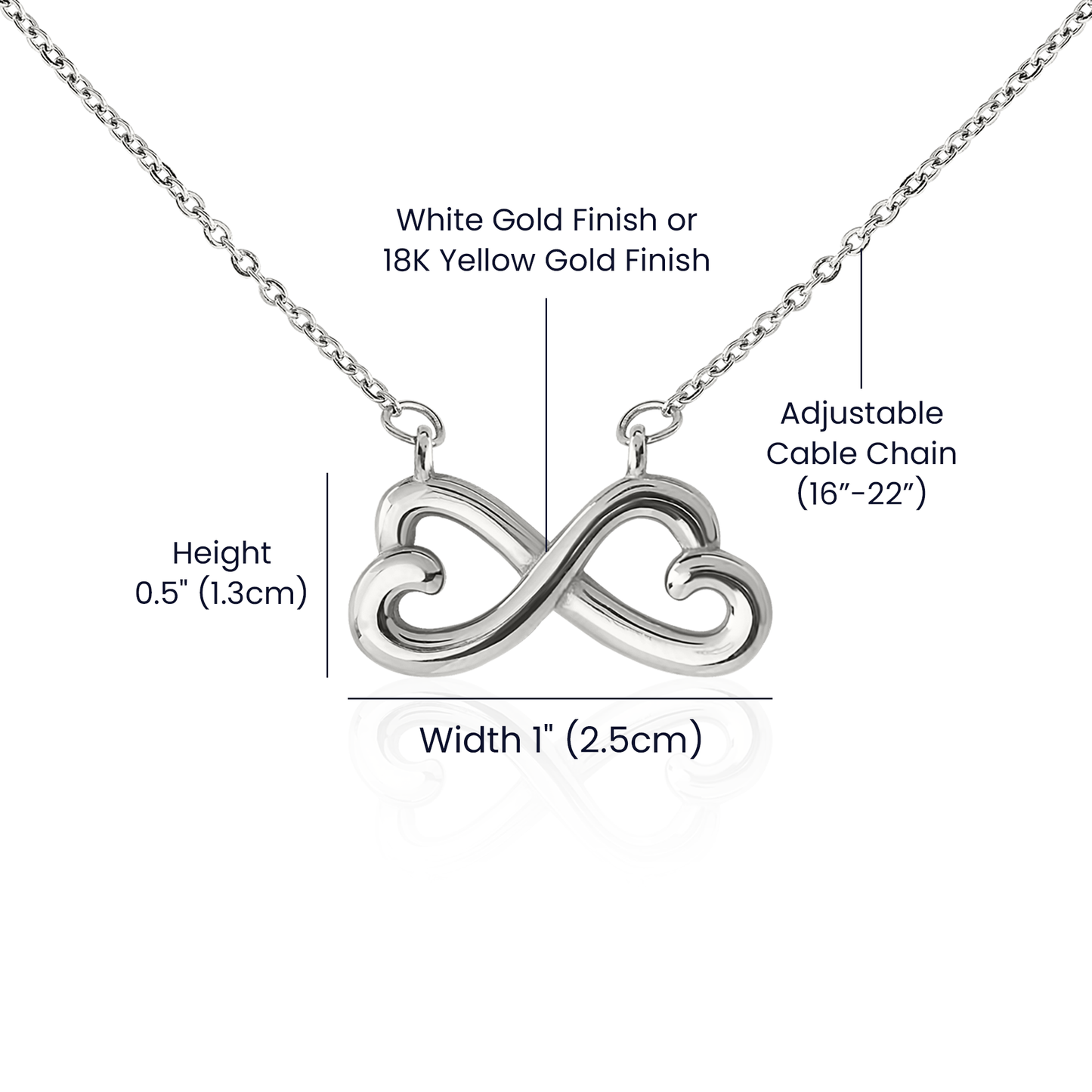 Endless Love Necklace for Daughter ShineOn Fulfillment