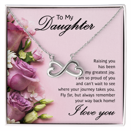 Endless Love Necklace for Daughter ShineOn Fulfillment
