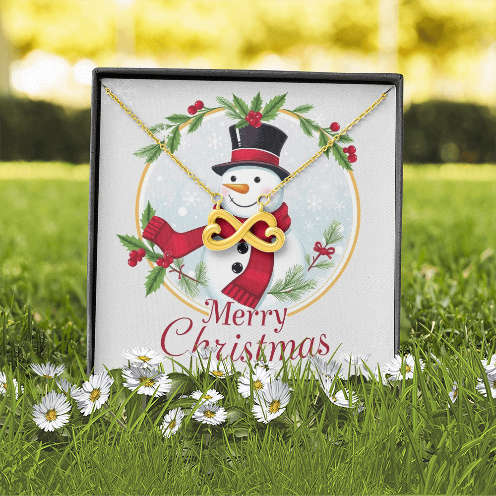 Endless Love Necklace Merry Christmas by ShineOn Fulfillment