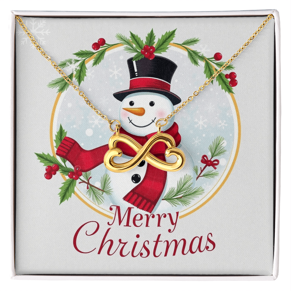 Endless Love Necklace Merry Christmas by ShineOn Fulfillment