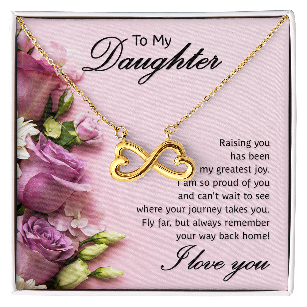 Endless Love Necklace for Daughter ShineOn Fulfillment