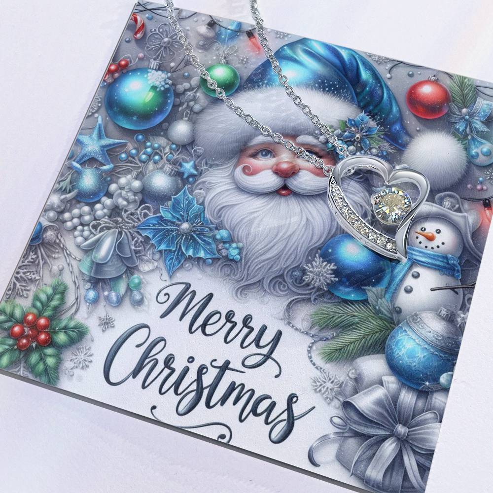 Forever Love Necklace – Merry Christmas Jewelry Gift | Holiday Necklace for Women by ShineOn Fulfillment