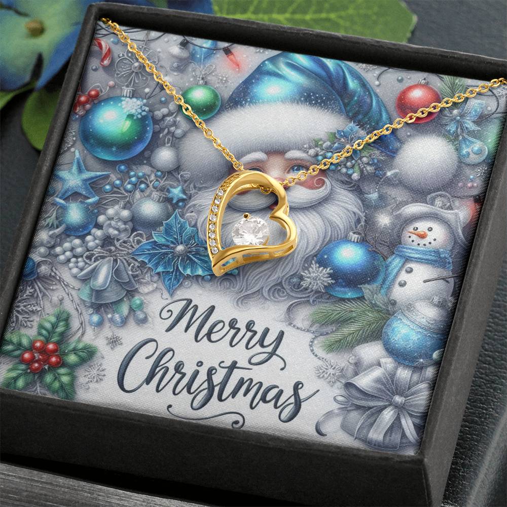 Forever Love Necklace – Merry Christmas Jewelry Gift | Holiday Necklace for Women by ShineOn Fulfillment
