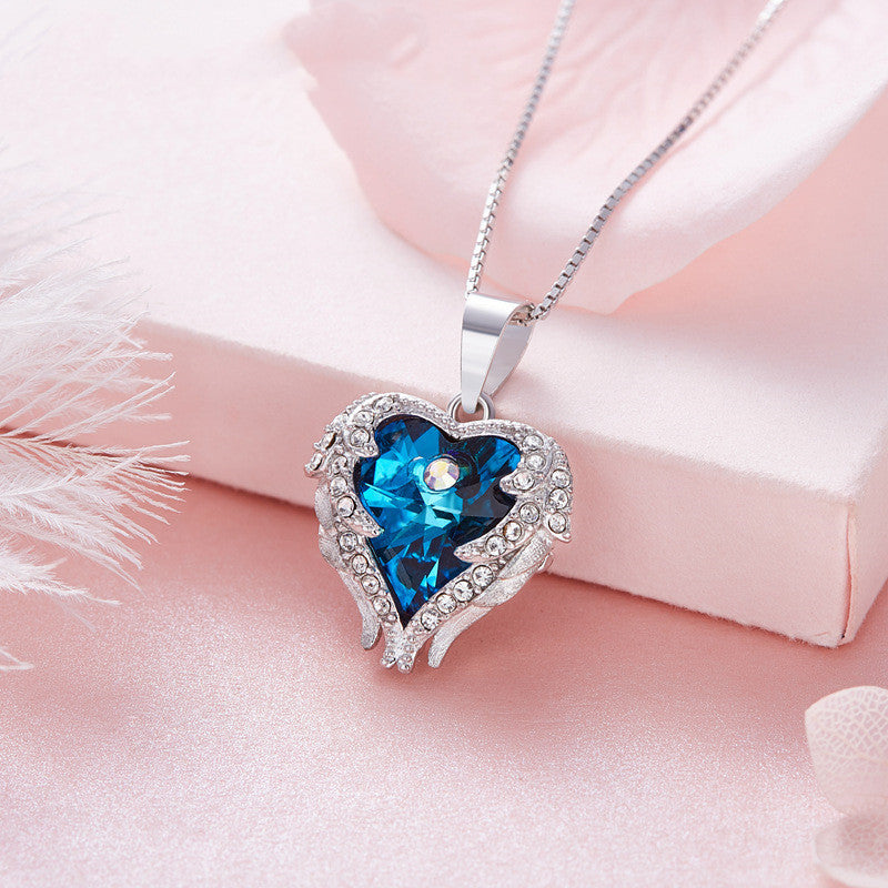 Explosive Style Angel Wings Necklace Women Fashion Jane by cj