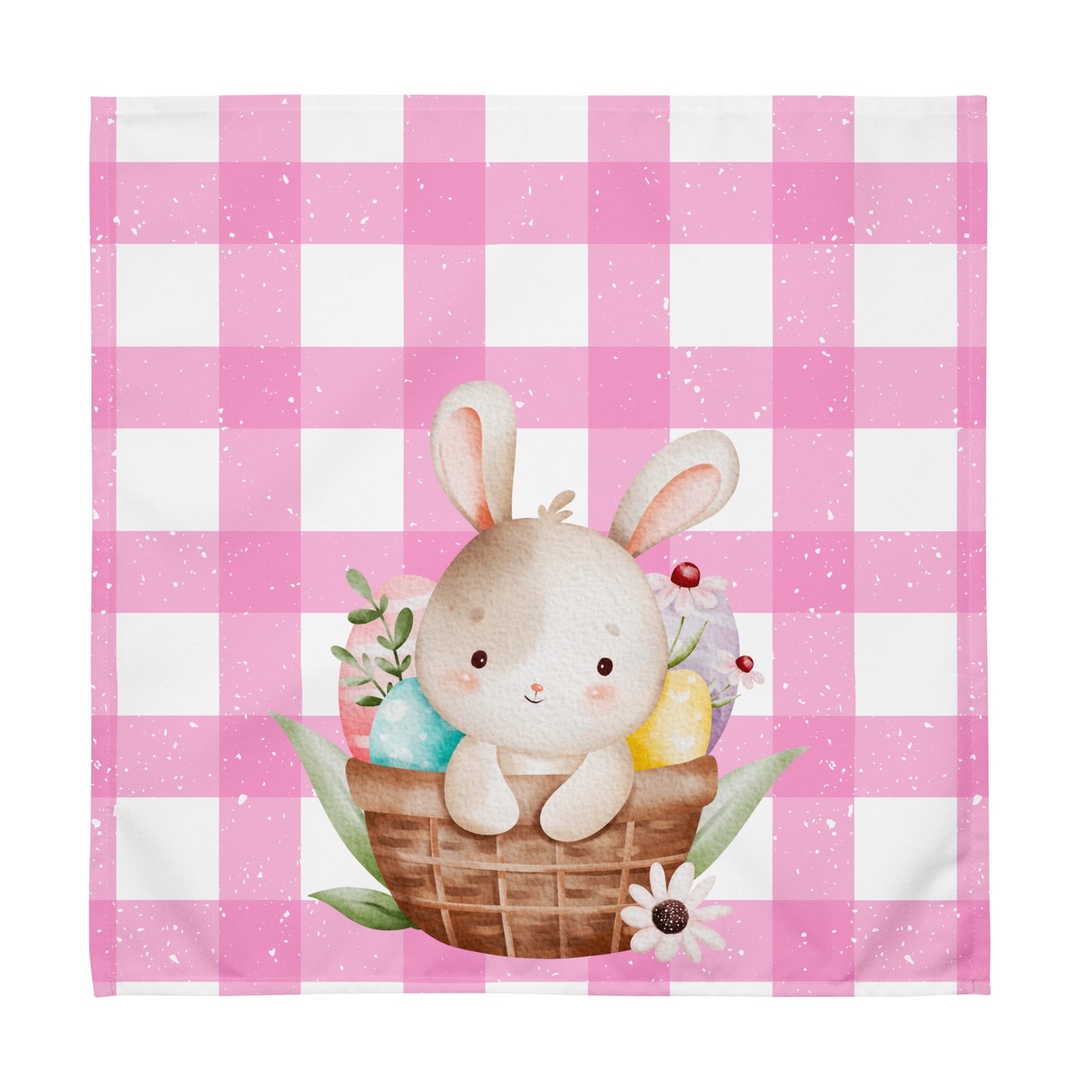 Cloth napkin set Easter pink decoration - JewelryLuxeUS.Shop