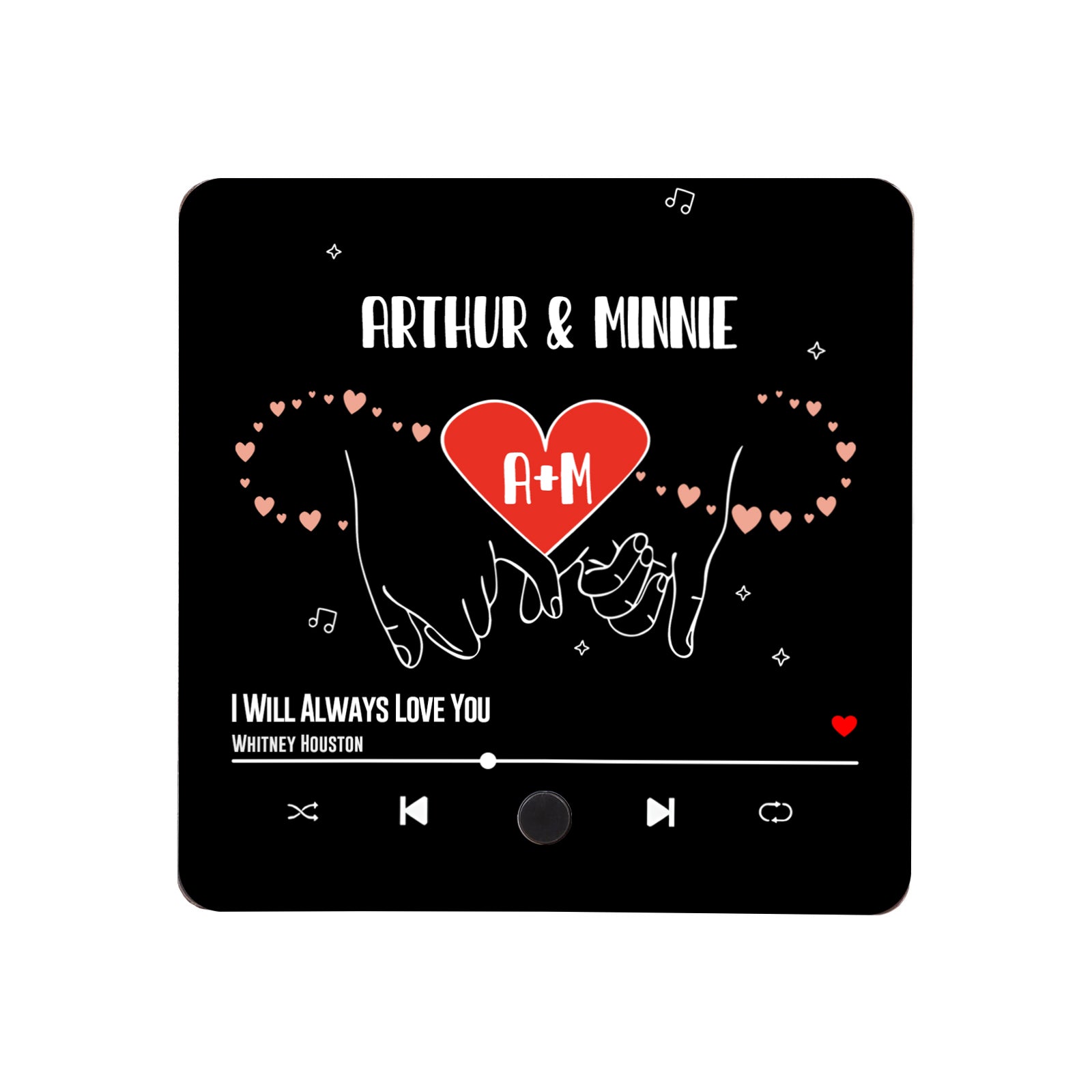 Personalized Decorative Refrigerator Magnets – Custom Name or Message – Cute Fridge Decor Gift by cmoffer