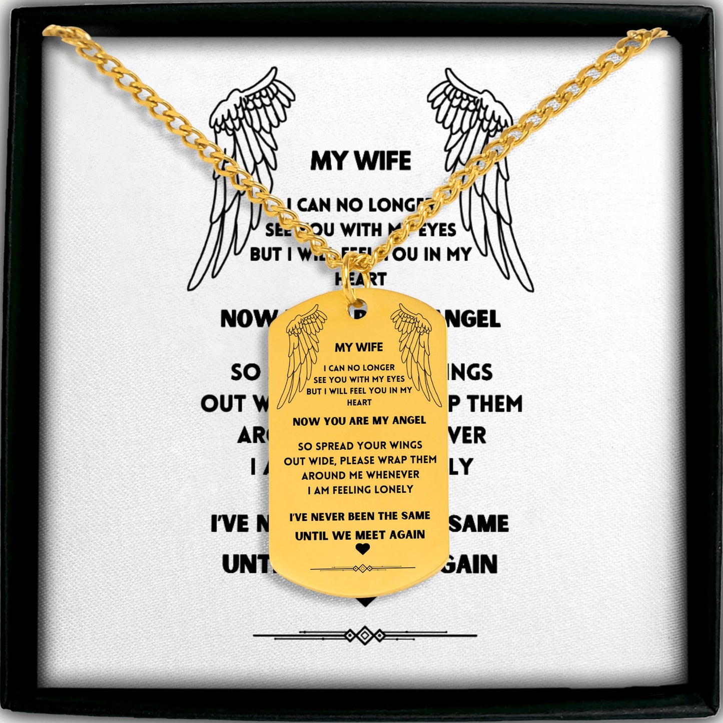 Cuban Tag Necklace by OwnPrint