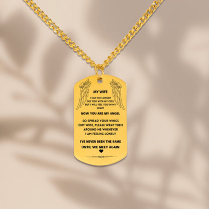 Cuban Tag Necklace by OwnPrint