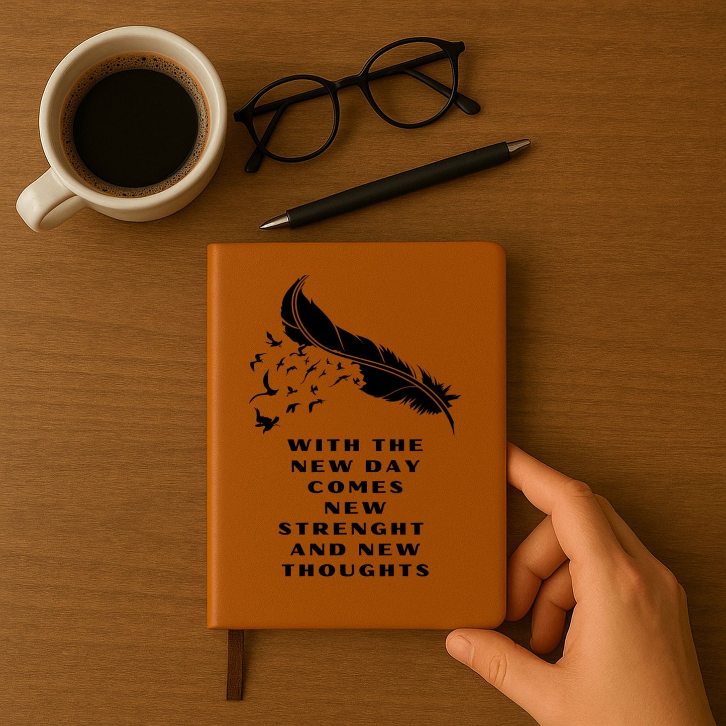 Premium Engraved Notebook (A5) by OwnPrint