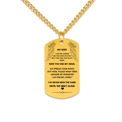 Cuban Tag Necklace by OwnPrint