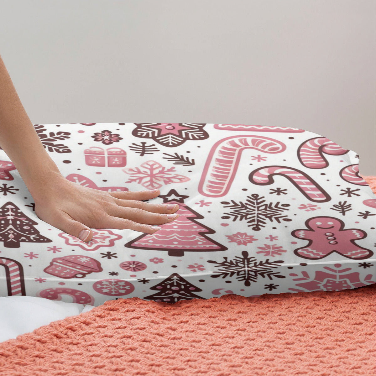 Christmas Quilt Cover Four-Piece Set by ChristmasLoving.Shop