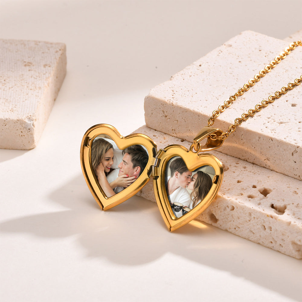 Custom Photo Engraved Necklace