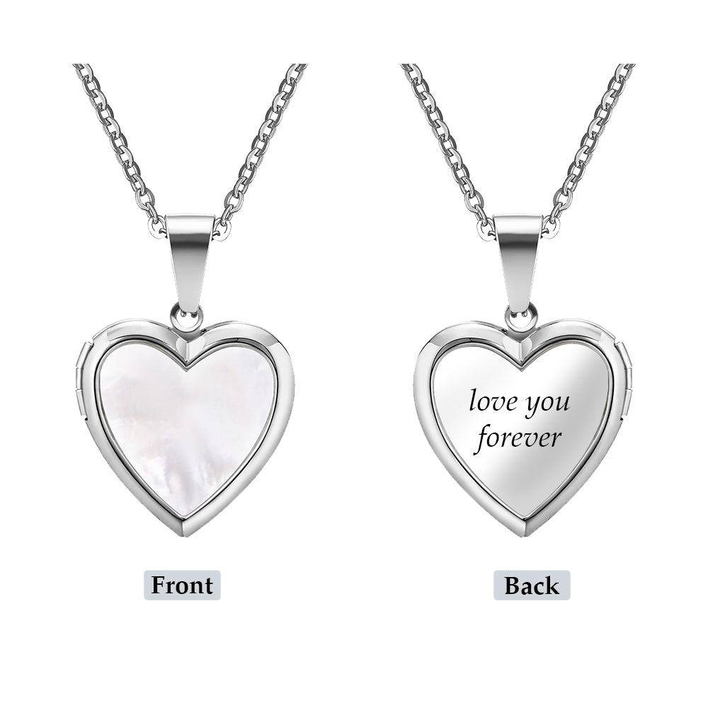 Custom Photo Engraved Necklace