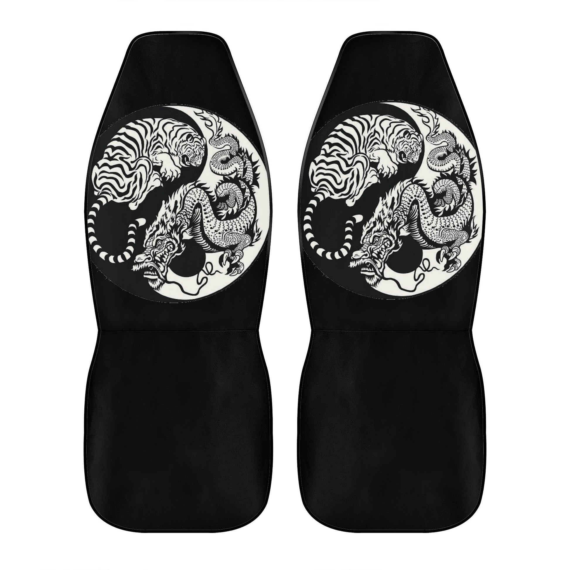 Dragon & Tiger Car Seat Cover Set JewelryLuxeUS.Shop