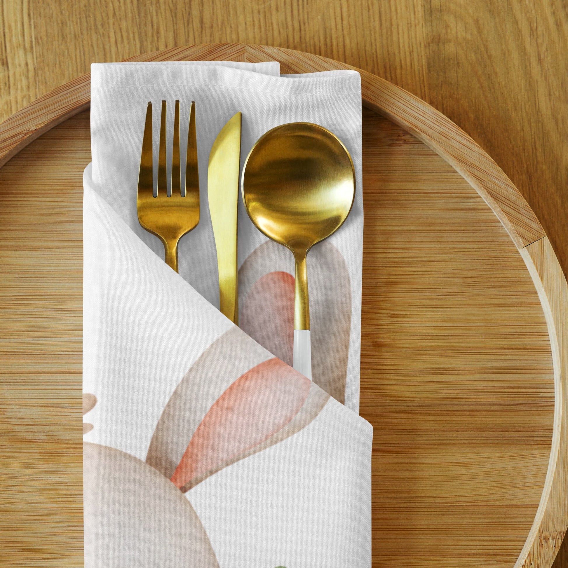 Easter Bunny Cloth napkin set - JewelryLuxeUS.Shop