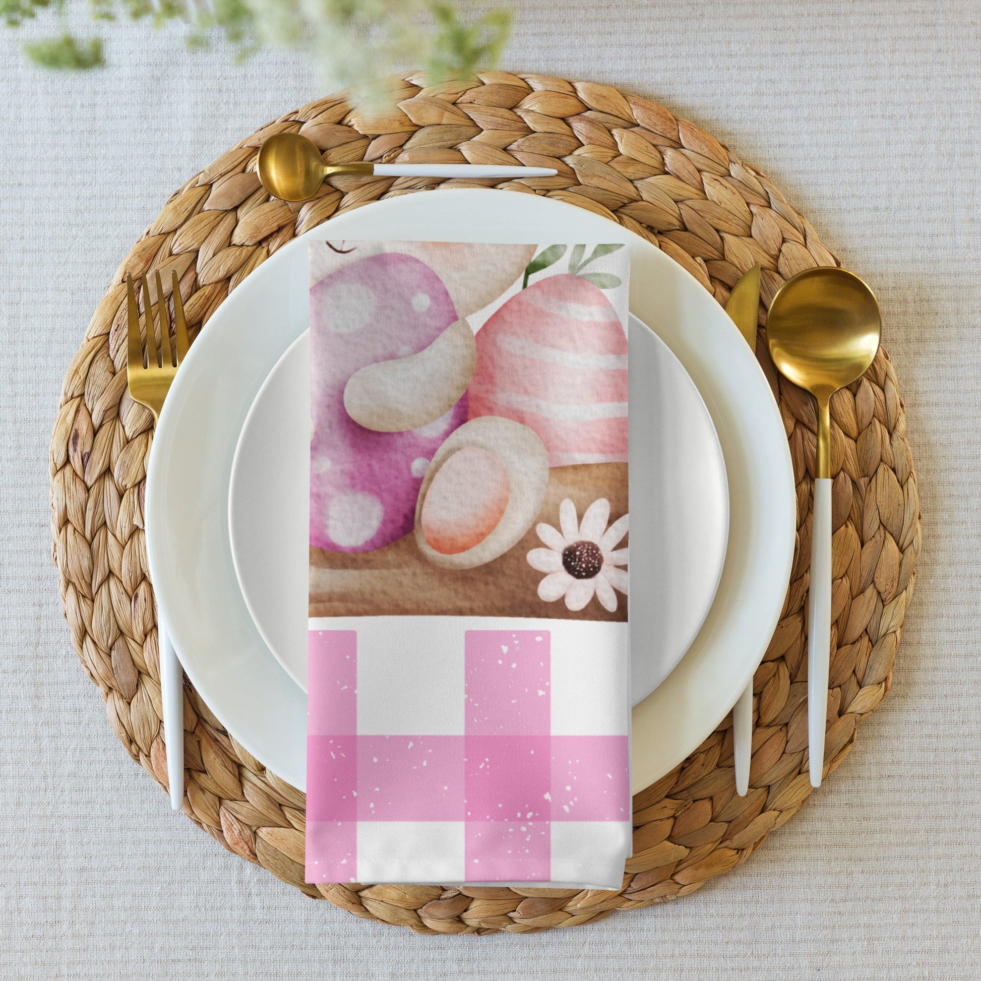 Easter Bunny Cloth napkin set - JewelryLuxeUS.Shop
