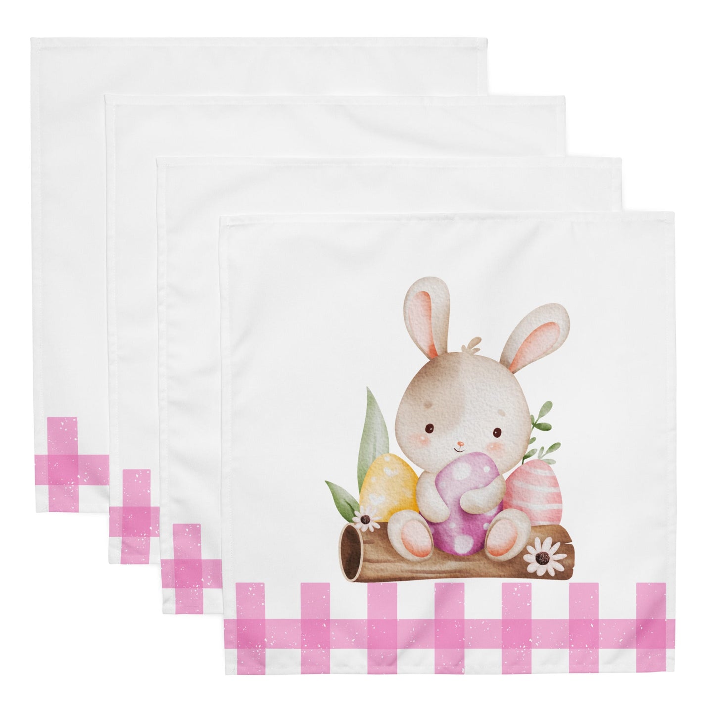 Easter Bunny Cloth napkin set - JewelryLuxeUS.Shop