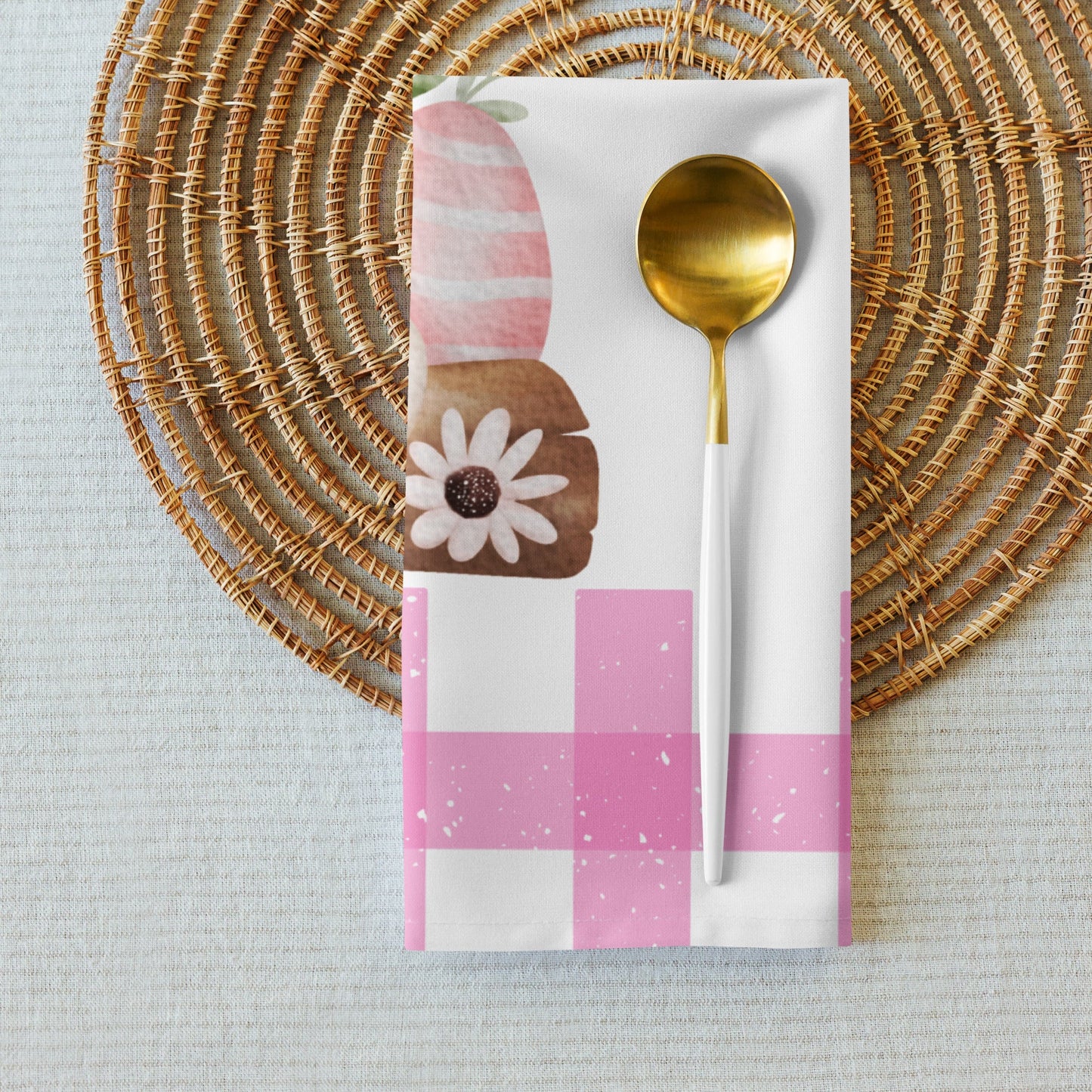 Easter Bunny Cloth napkin set - JewelryLuxeUS.Shop