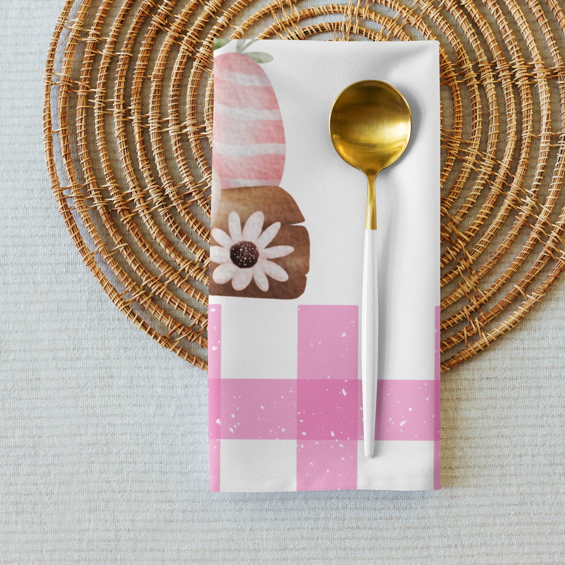 Easter Bunny Cloth napkin set - JewelryLuxeUS.Shop