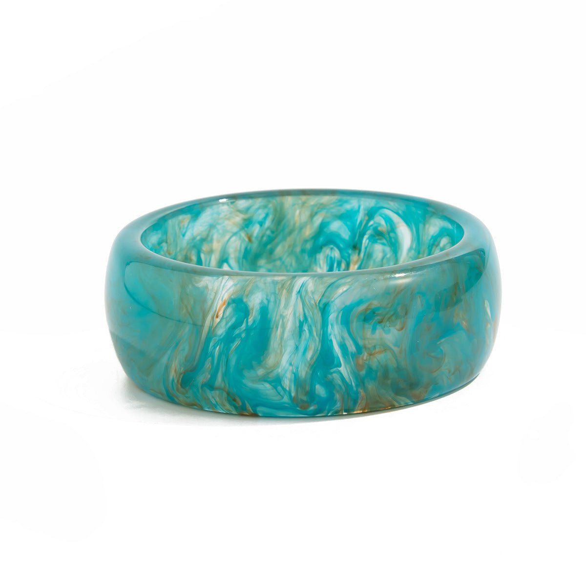 Exaggerated, Translucent Resin - dyed Bracelet - JewelryLuxeUS.Shop