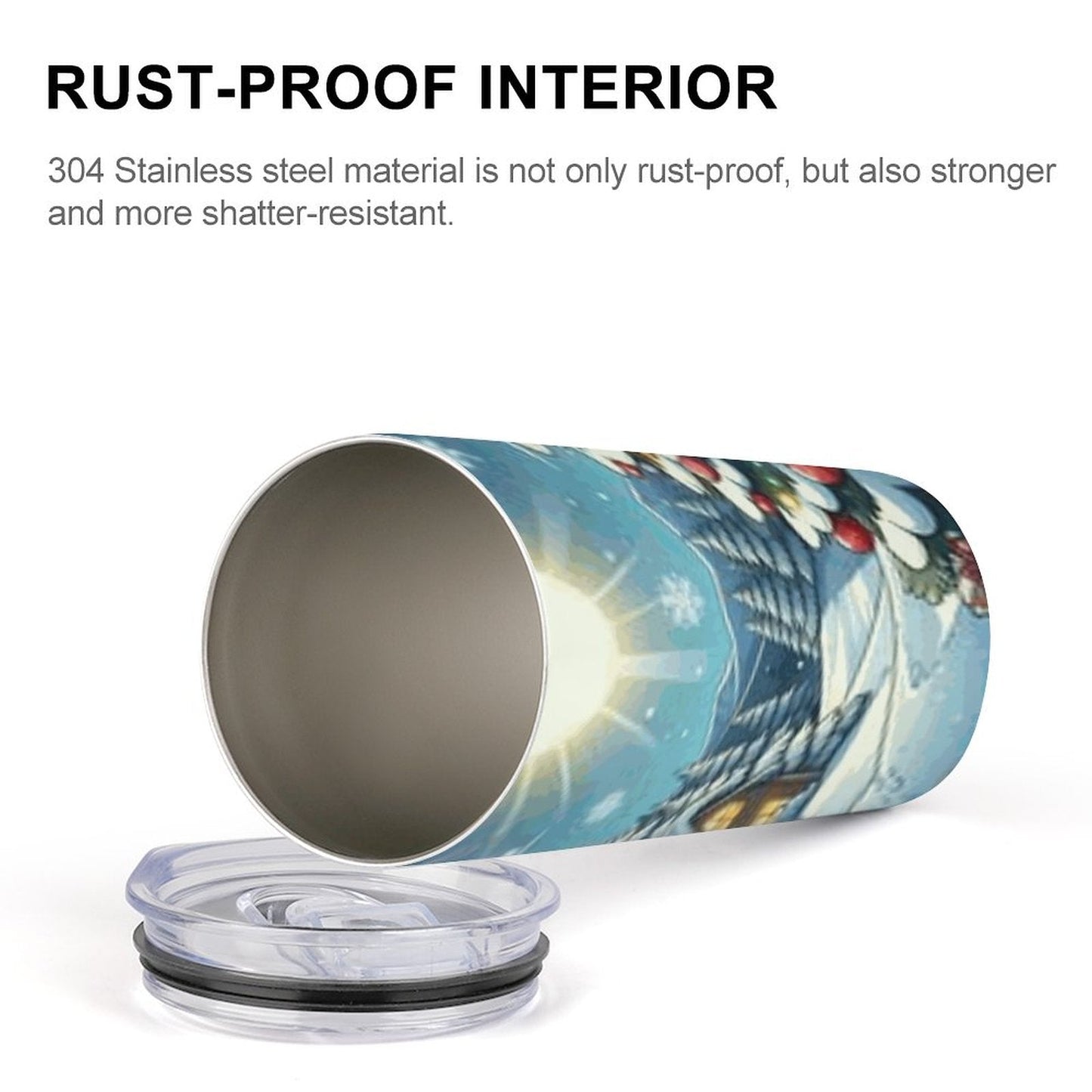 Insulated Drinking Cups with Lids by SALE-Personal Design