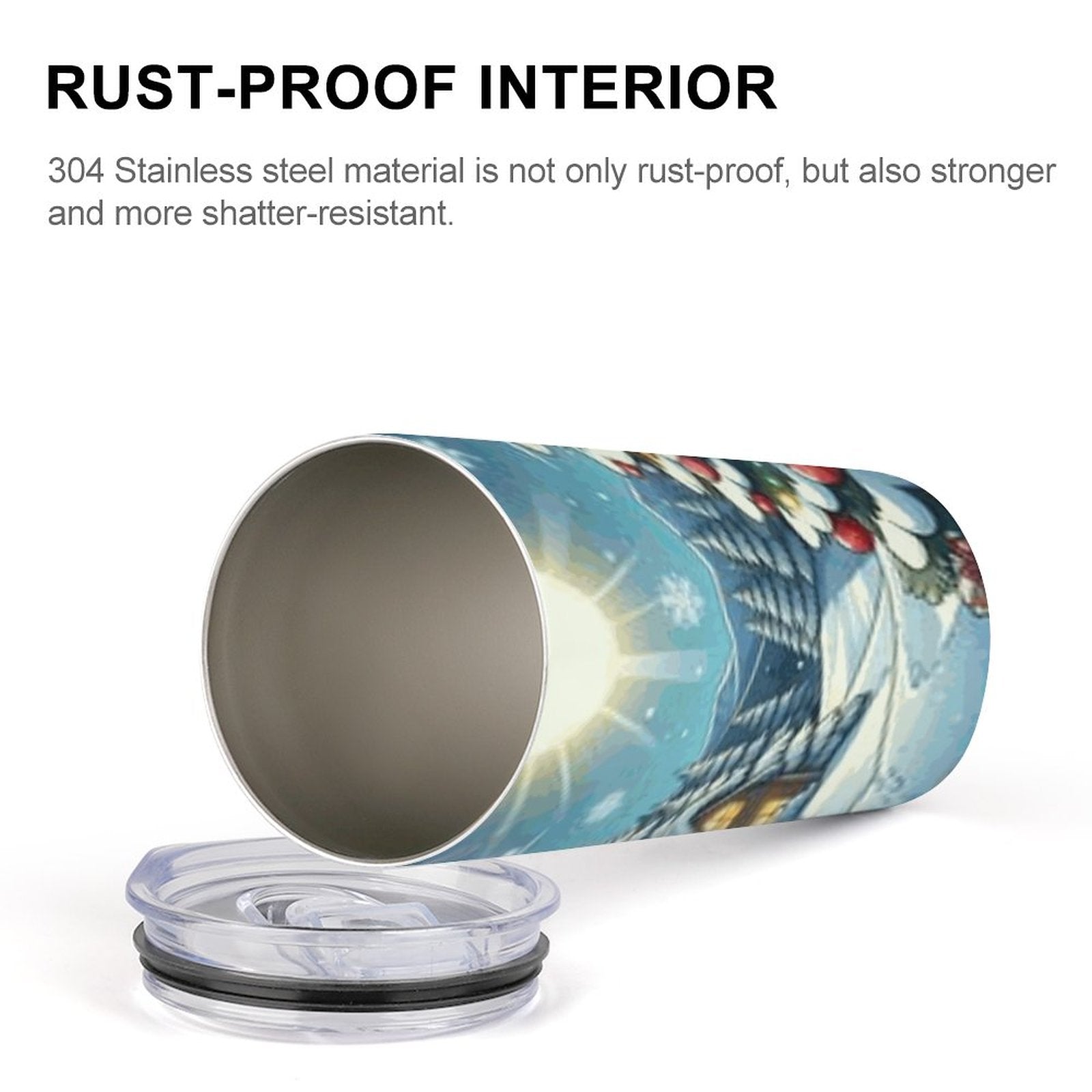 Insulated Drinking Cups with Lids by SALE-Personal Design