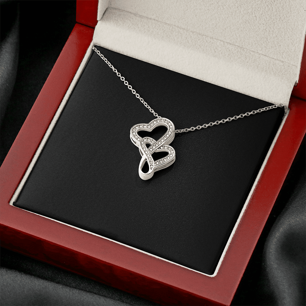 Heart - to - Heart Pendant Necklace - JewelryLuxeUS.Shop