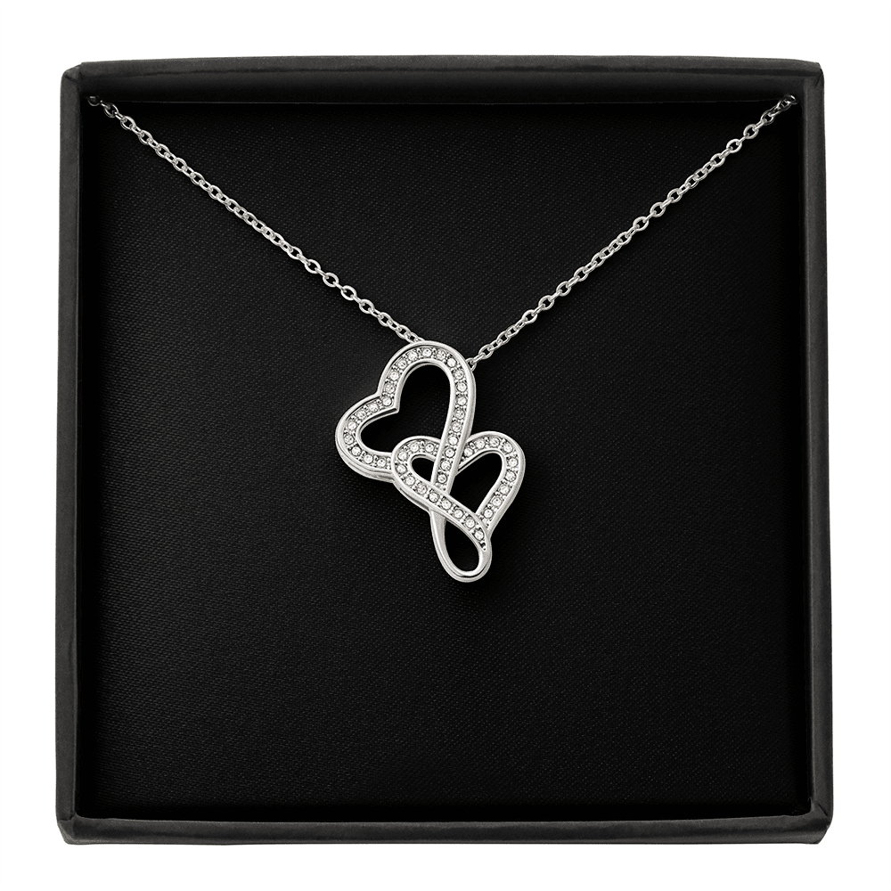 Heart - to - Heart Pendant Necklace - JewelryLuxeUS.Shop
