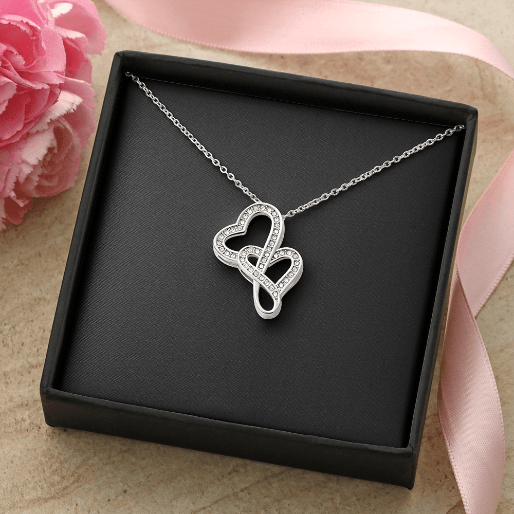 Heart - to - Heart Pendant Necklace - JewelryLuxeUS.Shop