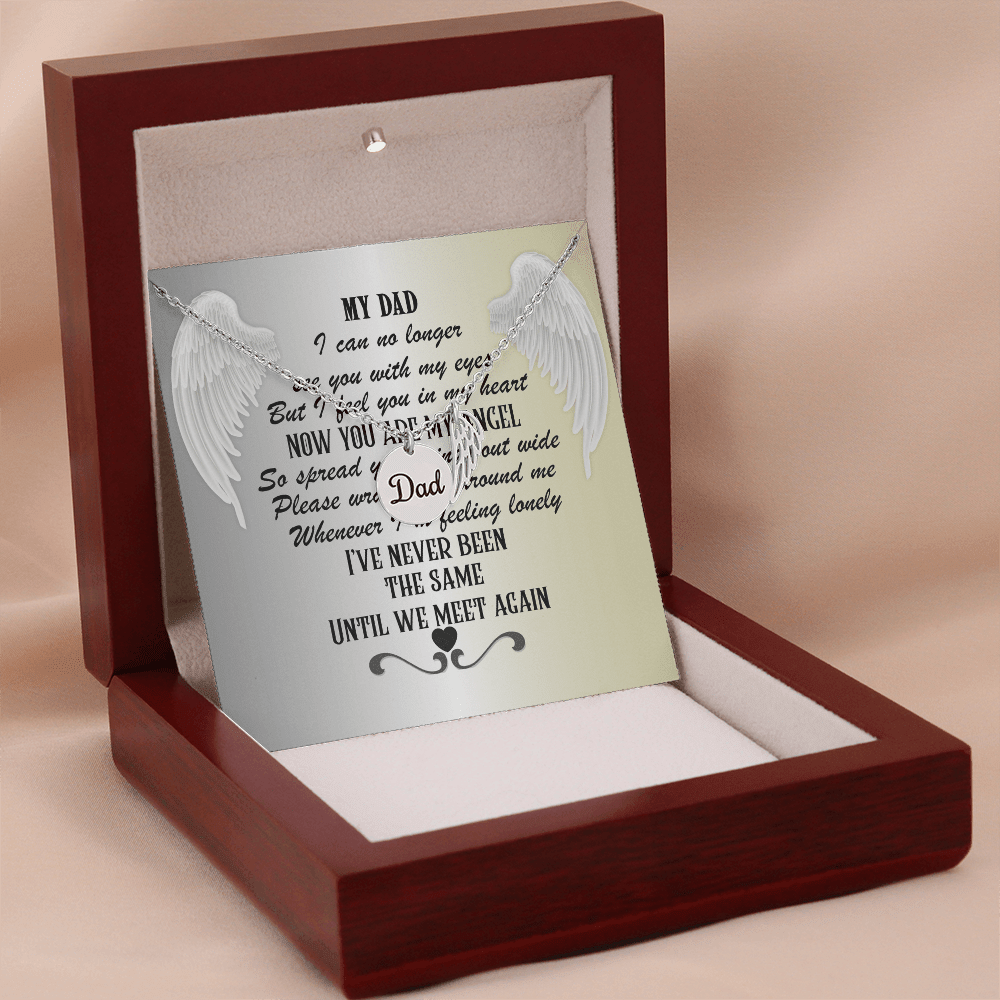 Memorial Necklace – Dad - JewelryLuxeUS.Shop