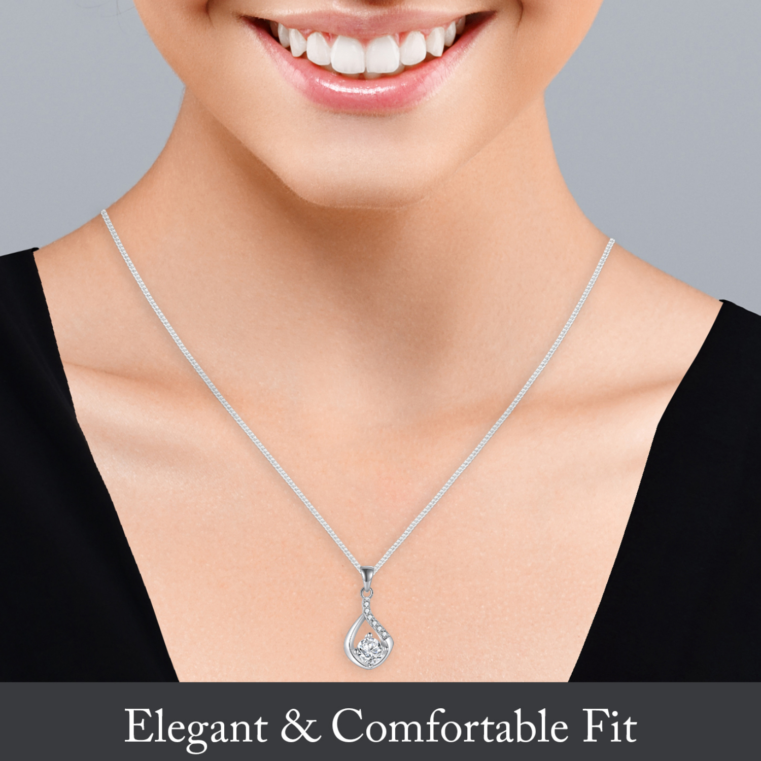 To My Wife – Elegant Necklace Gift for Her – Anniversary or Birthday by MyPrintStreet