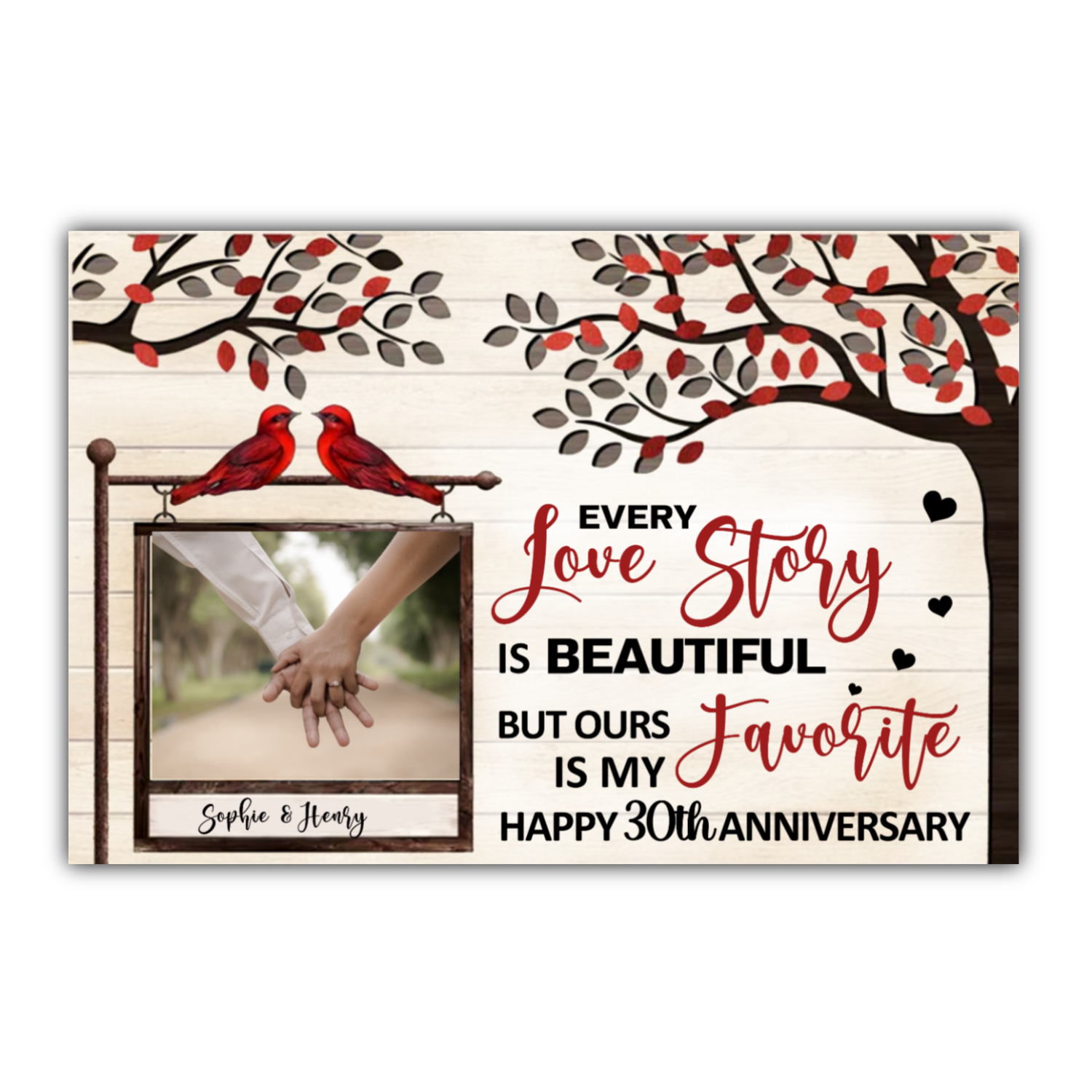 Romantic Canvas Wall Art – Stretched Love Decor for Home, Wedding, or Anniversary Gift by superfastpod